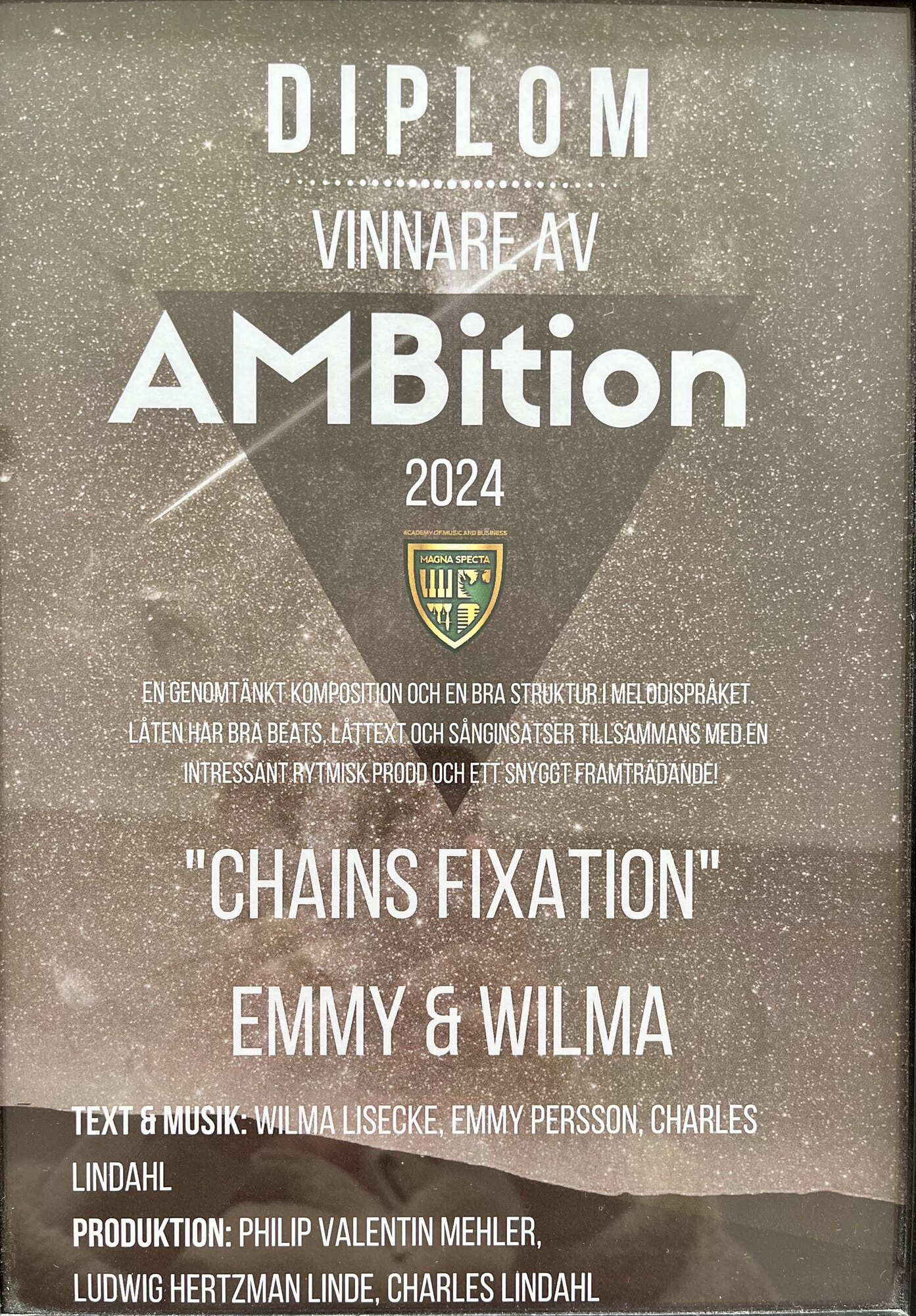 AMBition 2024 diploma