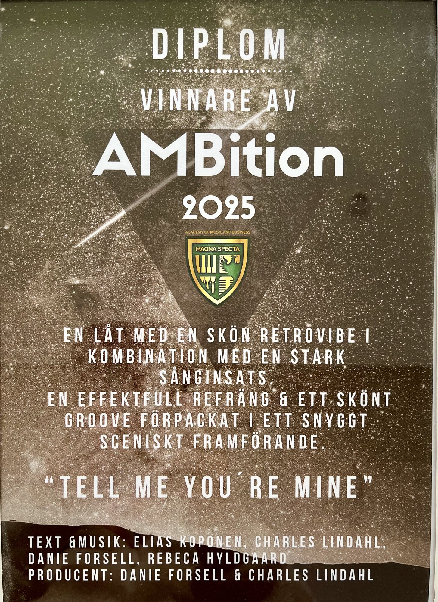 AMBition 2025 diploma